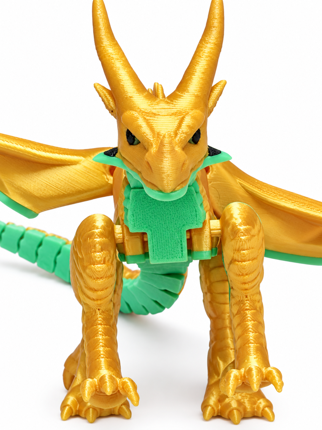 Zillawing Dragon - 3D Printed Articulated Figure