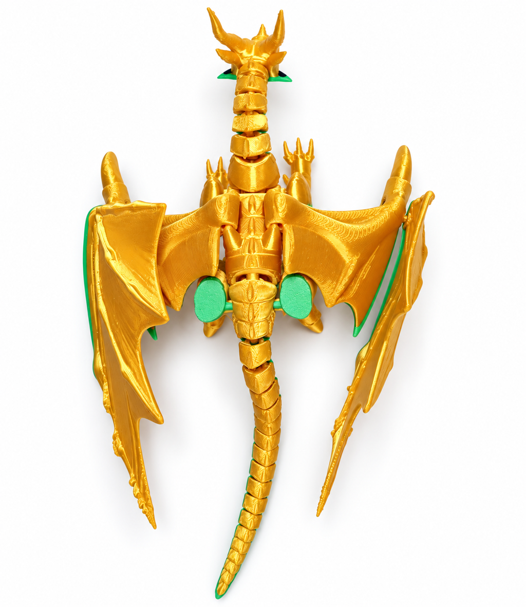 Zillawing Dragon - 3D Printed Articulated Figure