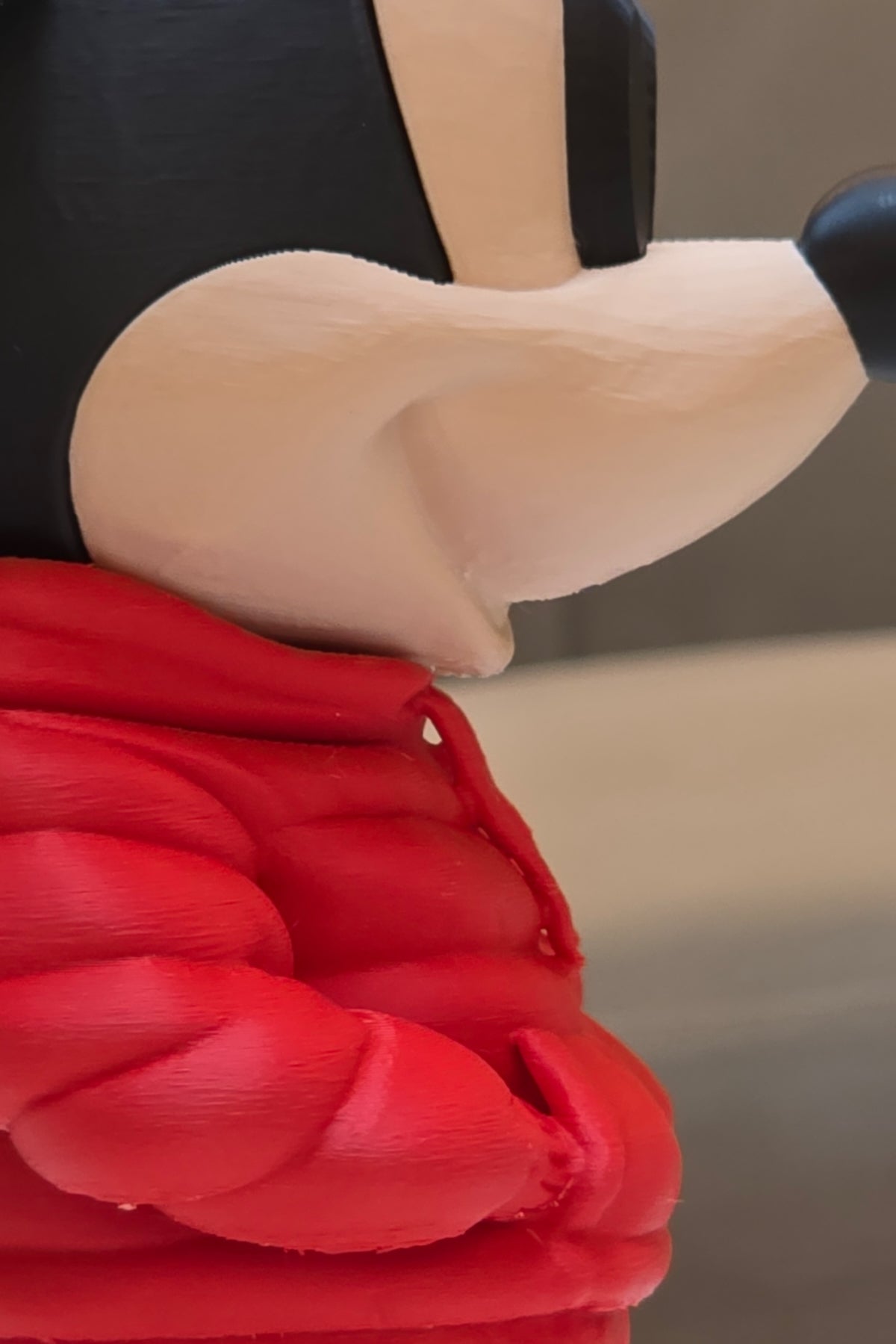 Urban Mickey Street Style 3D Figure – Red Hoodie Edition
