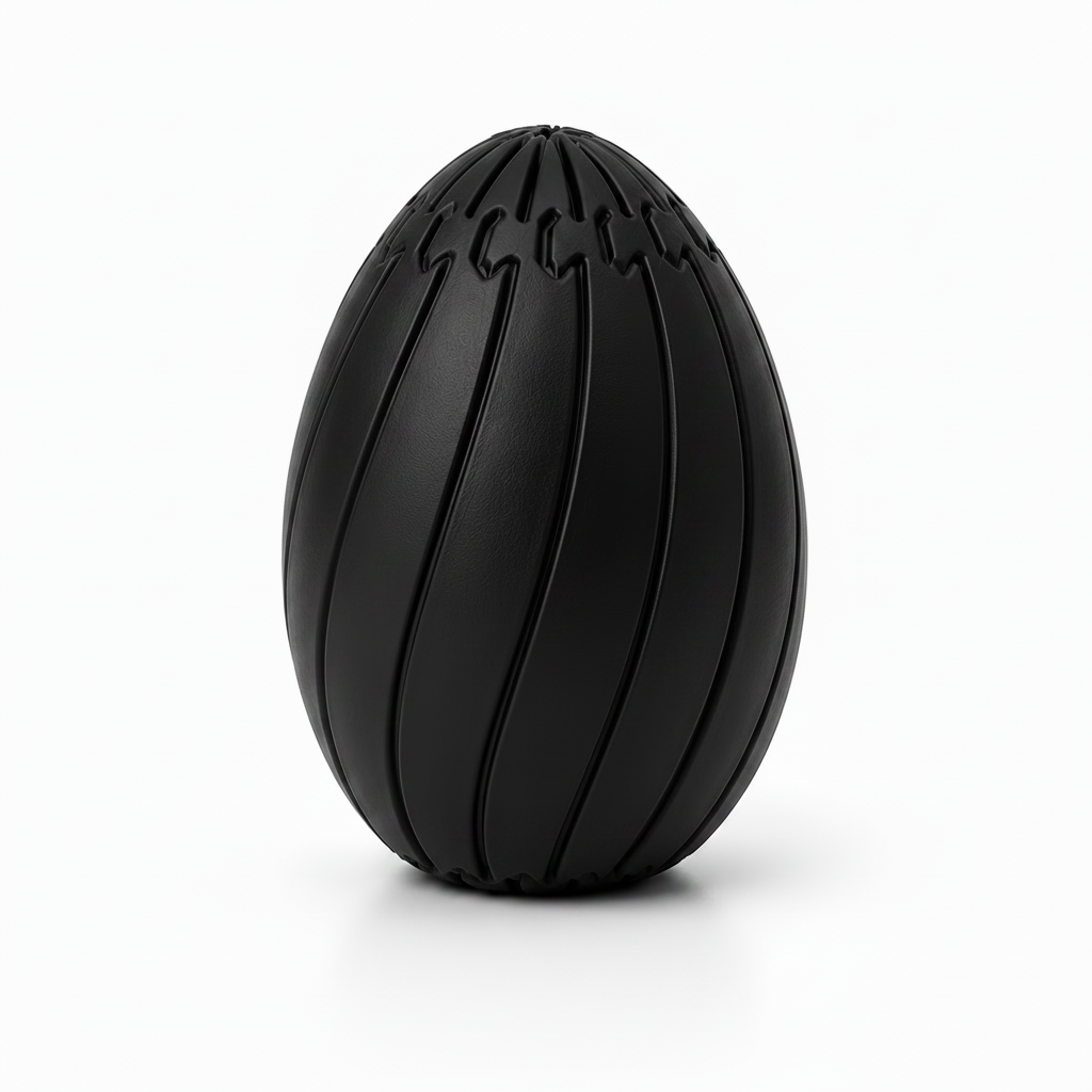 Black Egg Fidget Toy