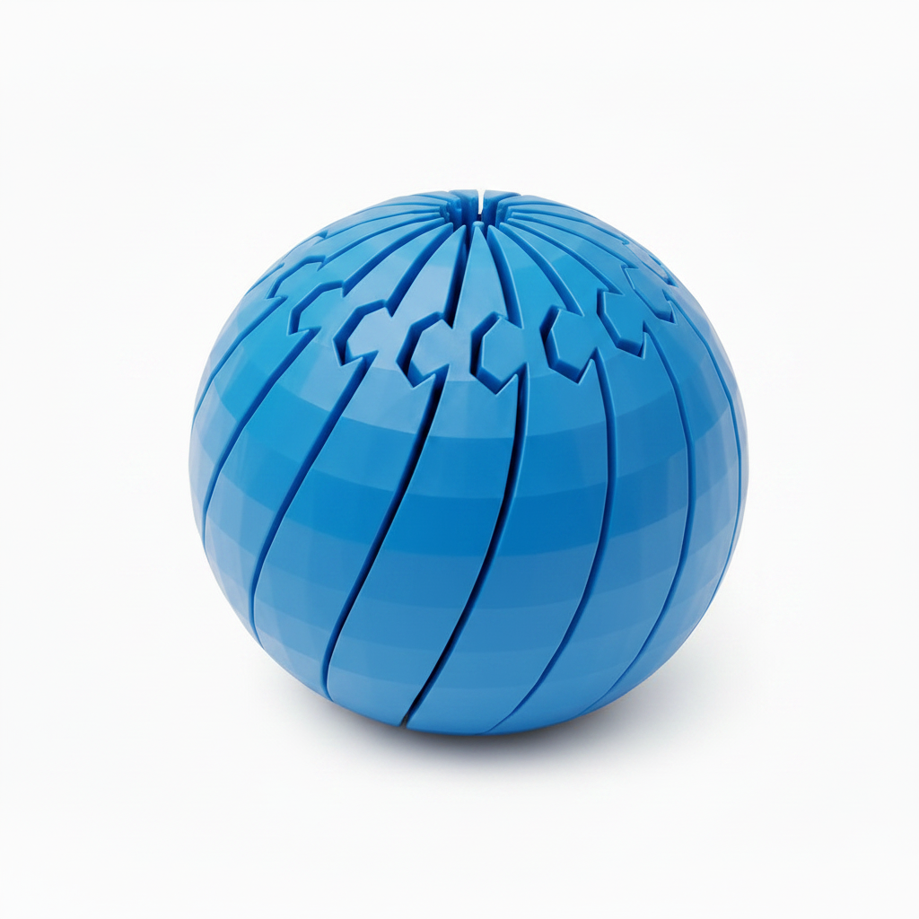 Blue Ball Fidget Toy