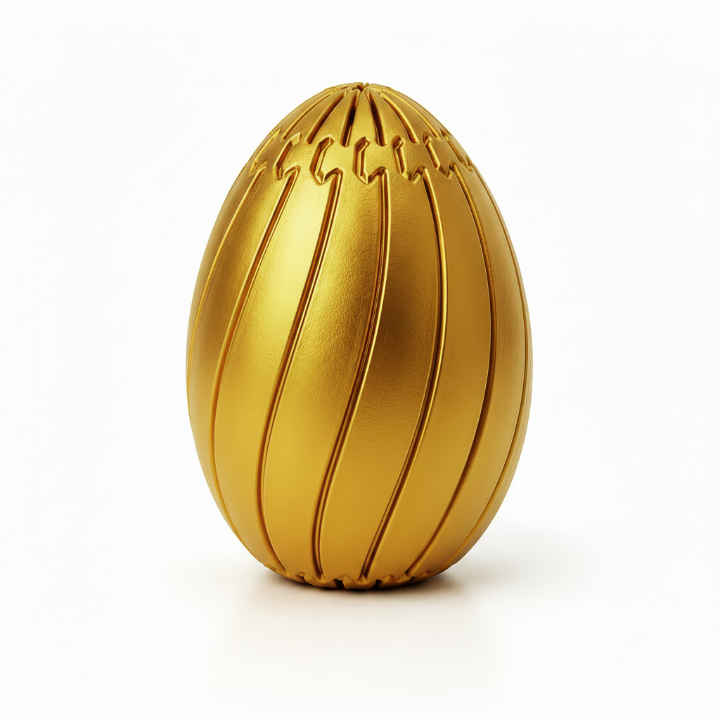 Gold Egg Fidget Toy