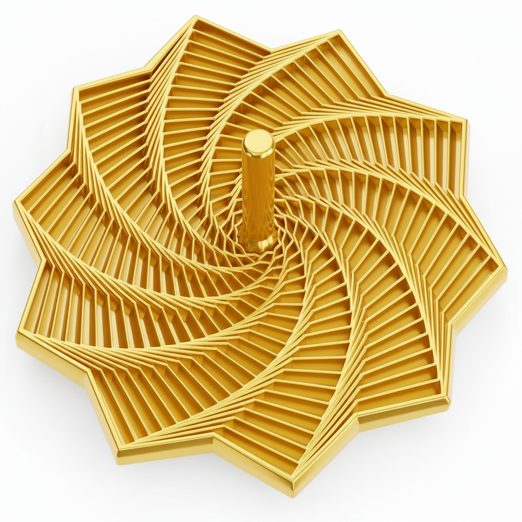 Gold Umbrella Fidget