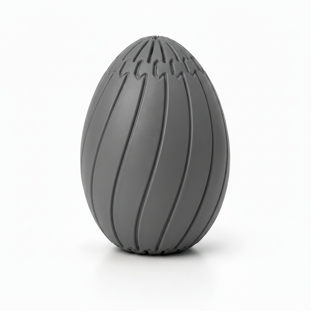 Gray Egg Fidget Toy