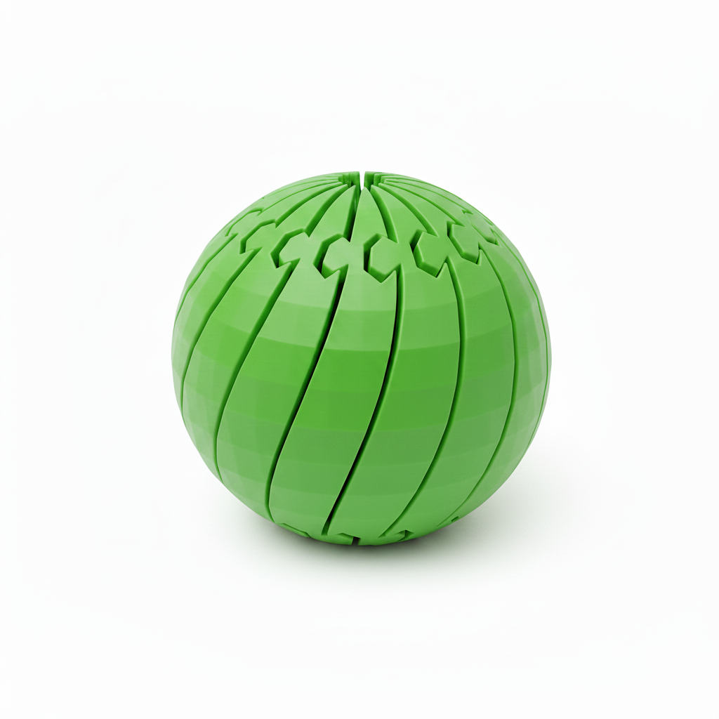 Green Ball Fidget (yellow style)