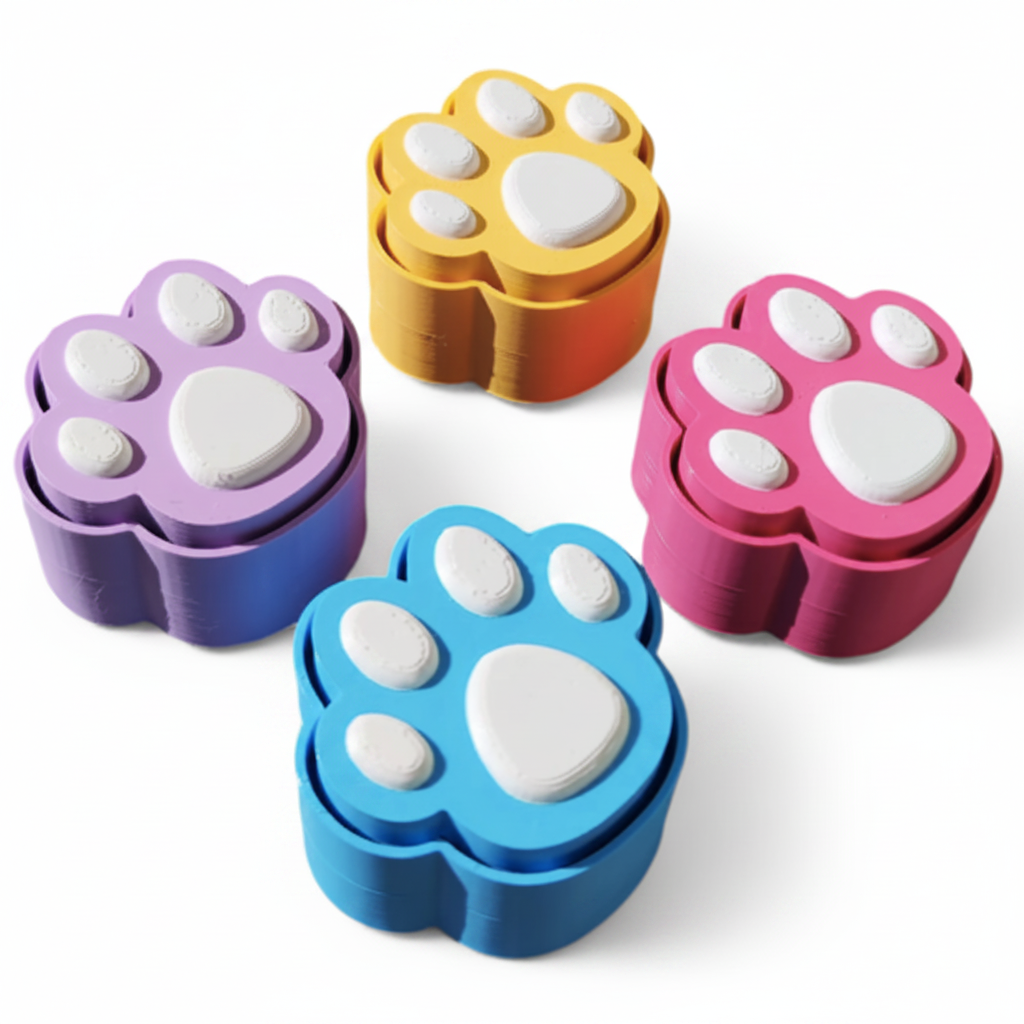 Pup Paw Clicker - White Background 1:1