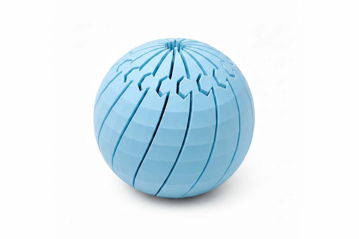 Sky Blue Ball Fidget