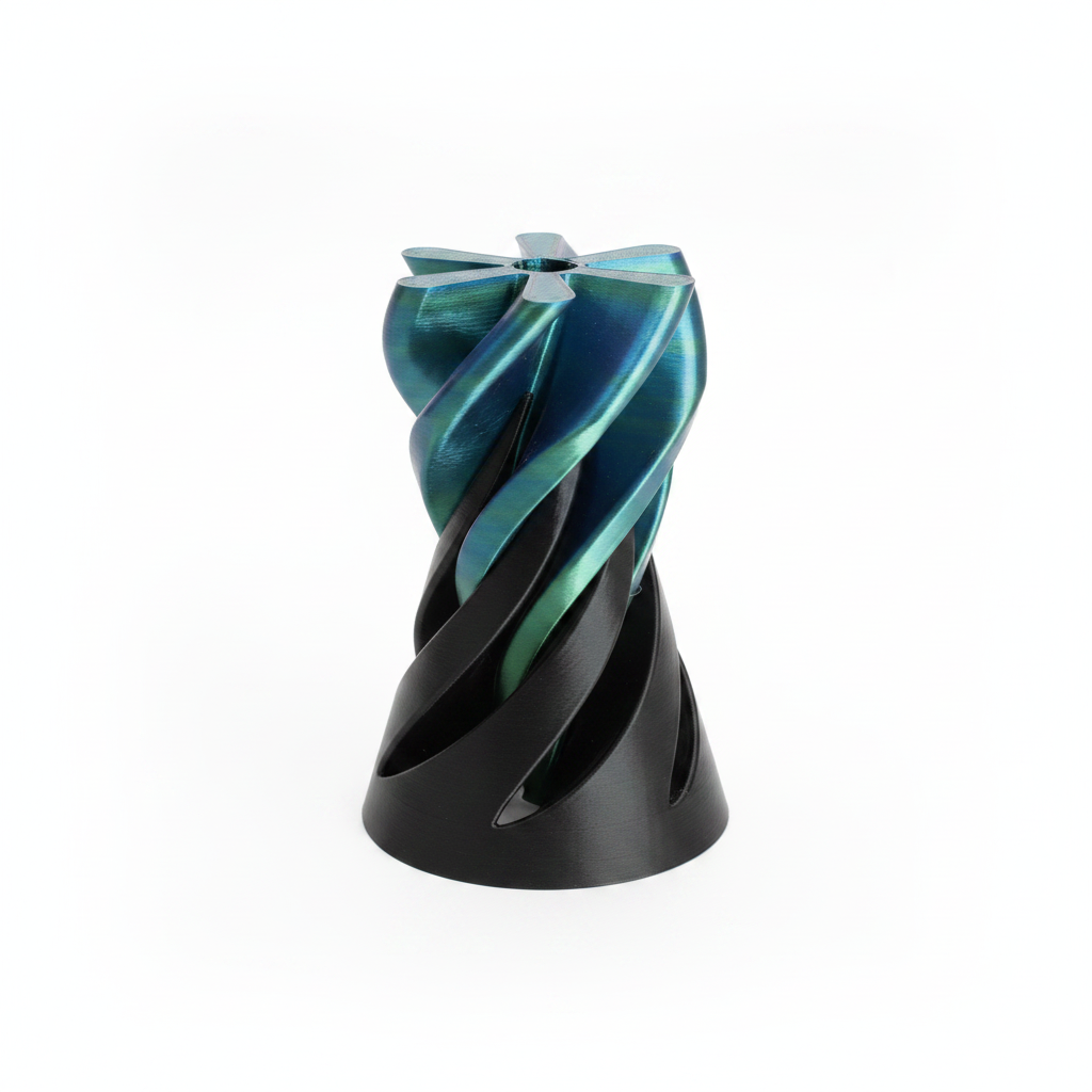 Spiral Cone Fidget 2 - White Background 1:1