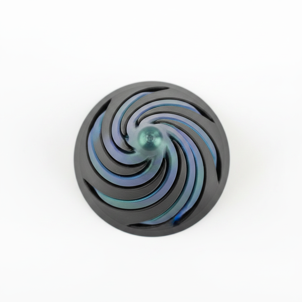 Spiral Cone Fidget - Top View