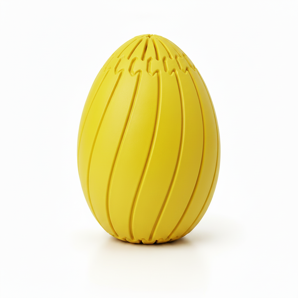 Yellow Egg Fidget Toy